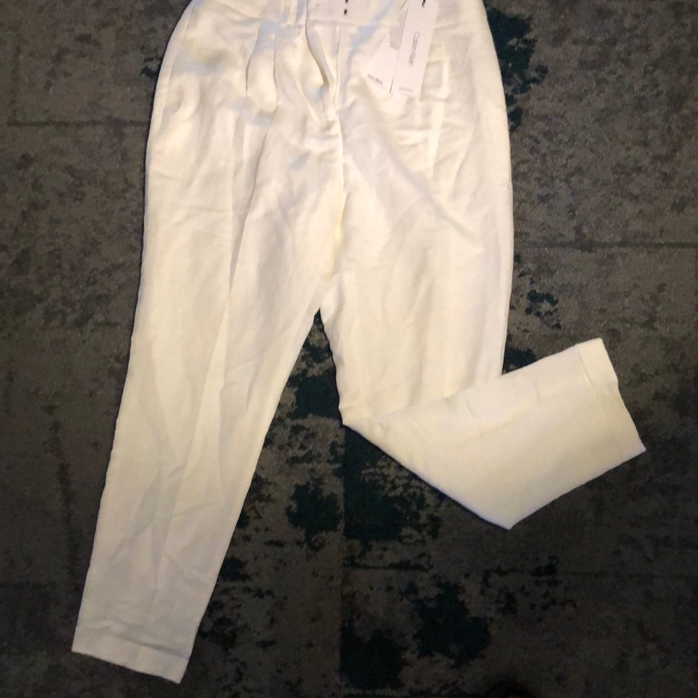 White Linen Pants